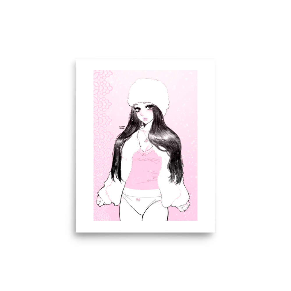 'Snow' premium print ♡