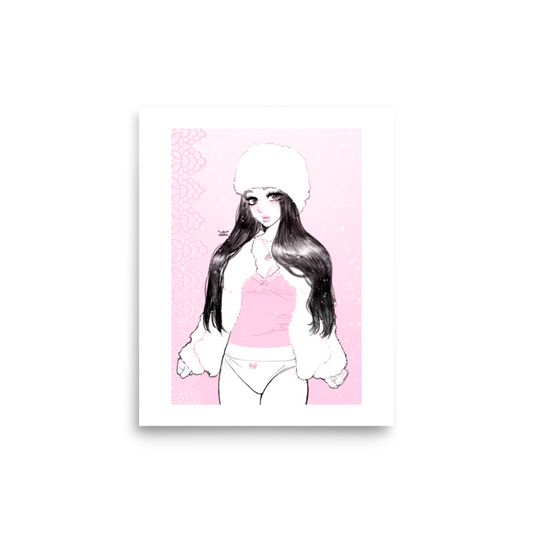 'Snow' premium print ♡