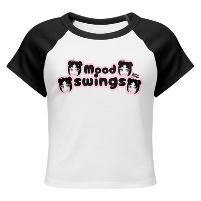 Mood Swings baby tee ♡