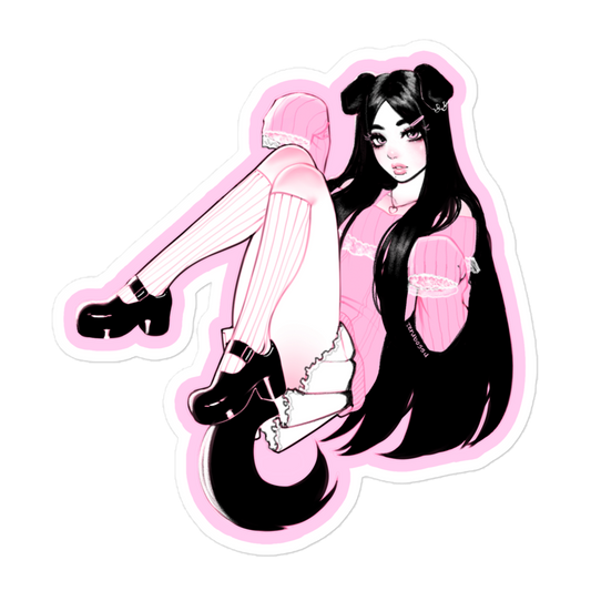 Puppy Fran vinyl sticker ♡