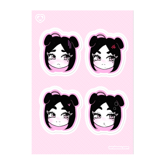 Fran's Moods sticker sheet ♡